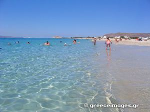 Superior Sandy Beaches in Naxos Island Greece