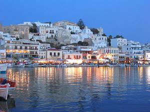 Naxos Town or Hora