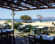 Paradiso Restaurant, Plaka Beach, Naxos